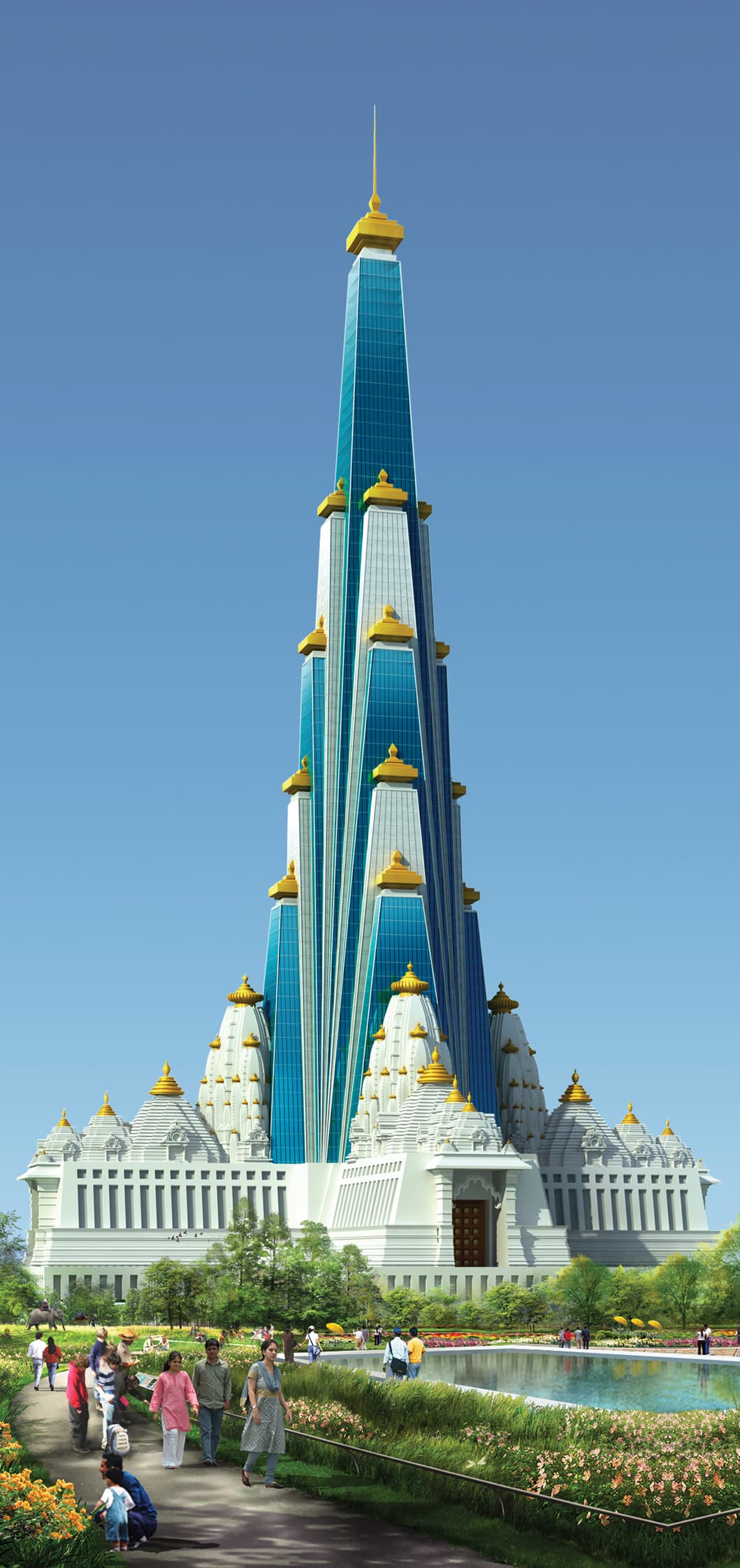 Vrindavan Chandrodaya Mandir — proposed world's tallest temple